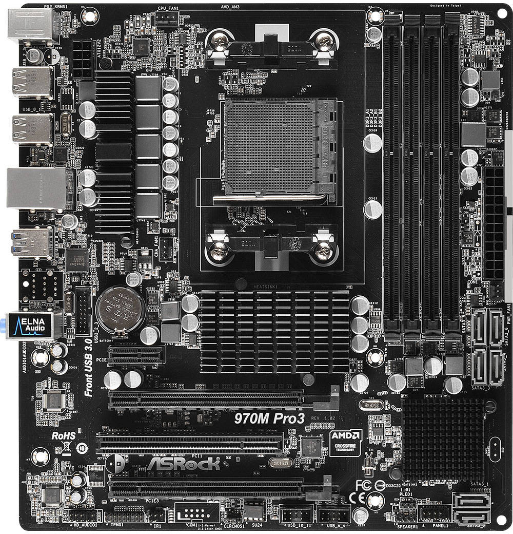 Asrock 970M Pro3 - Motherboard Specifications On MotherboardDB